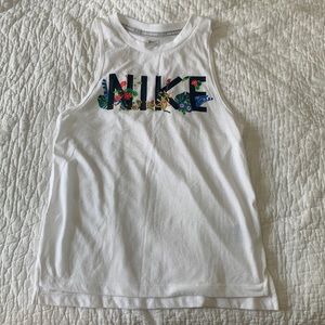 White running Nike Tank top Womens